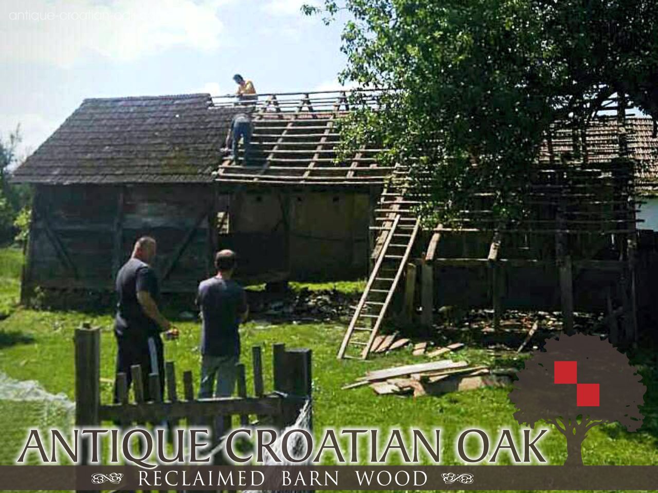 Reclaimed barn wood - Oak antique