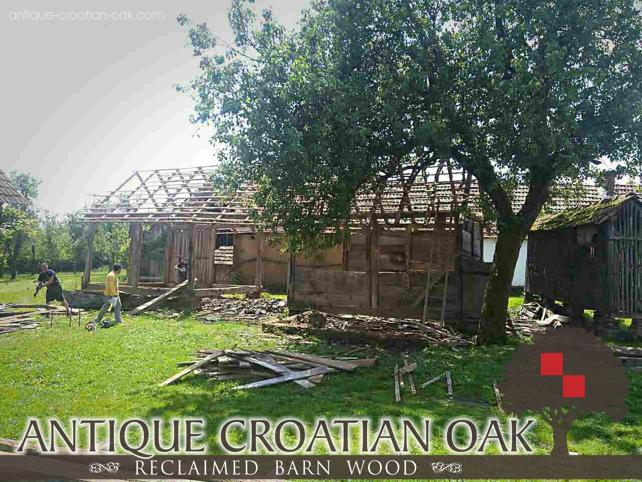 Reclaimed barn wood - Oak antique