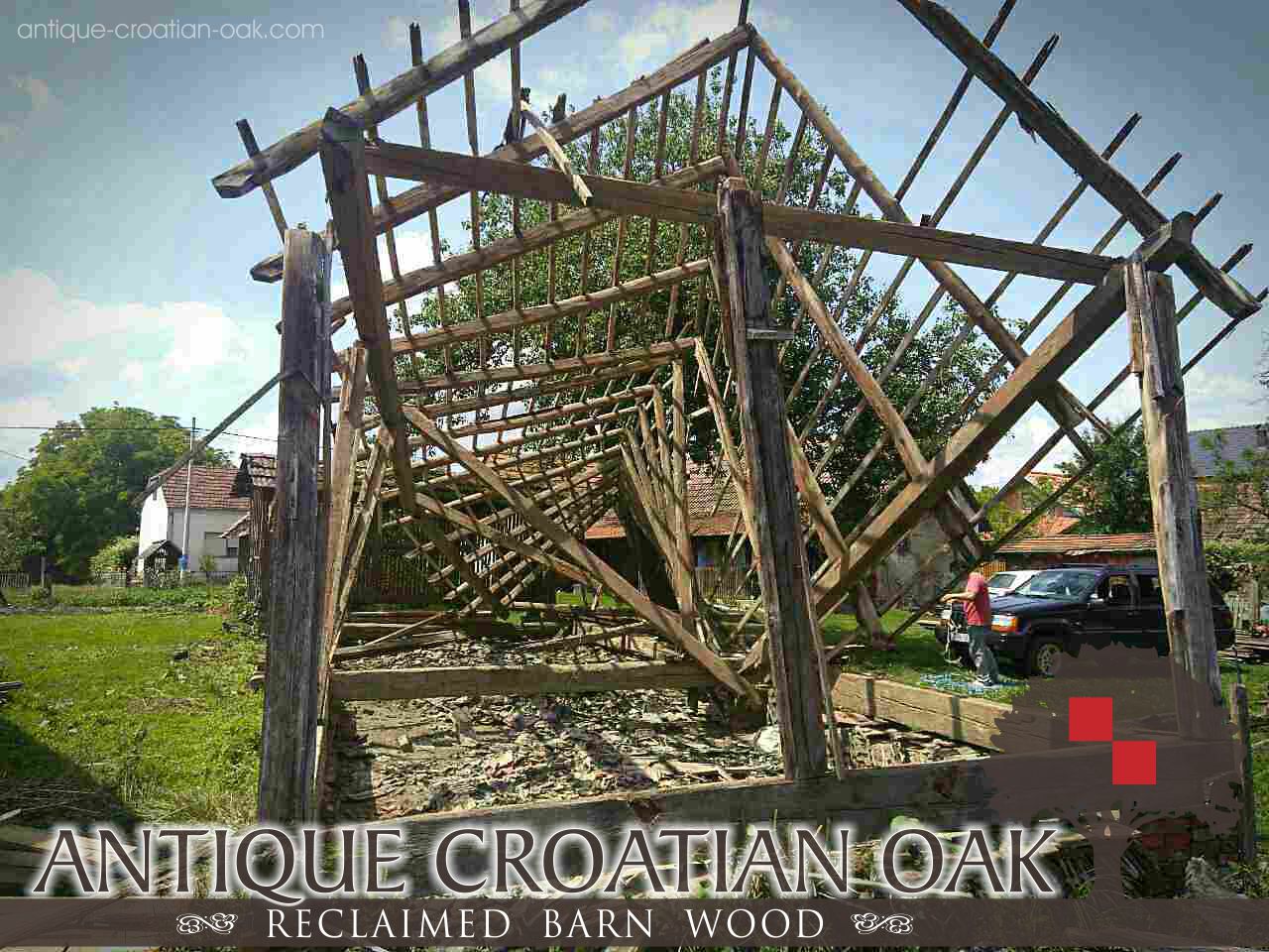 Reclaimed barn wood - Oak antique