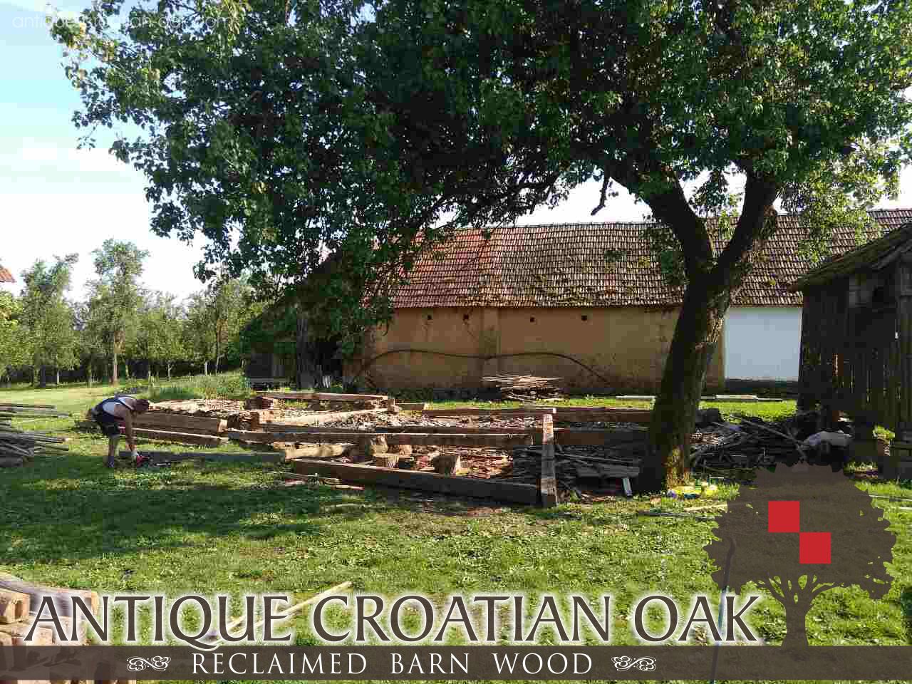 Reclaimed barn wood - Oak antique