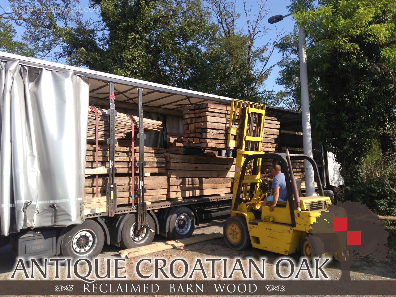 Reclaimed barn wood - Oak antique