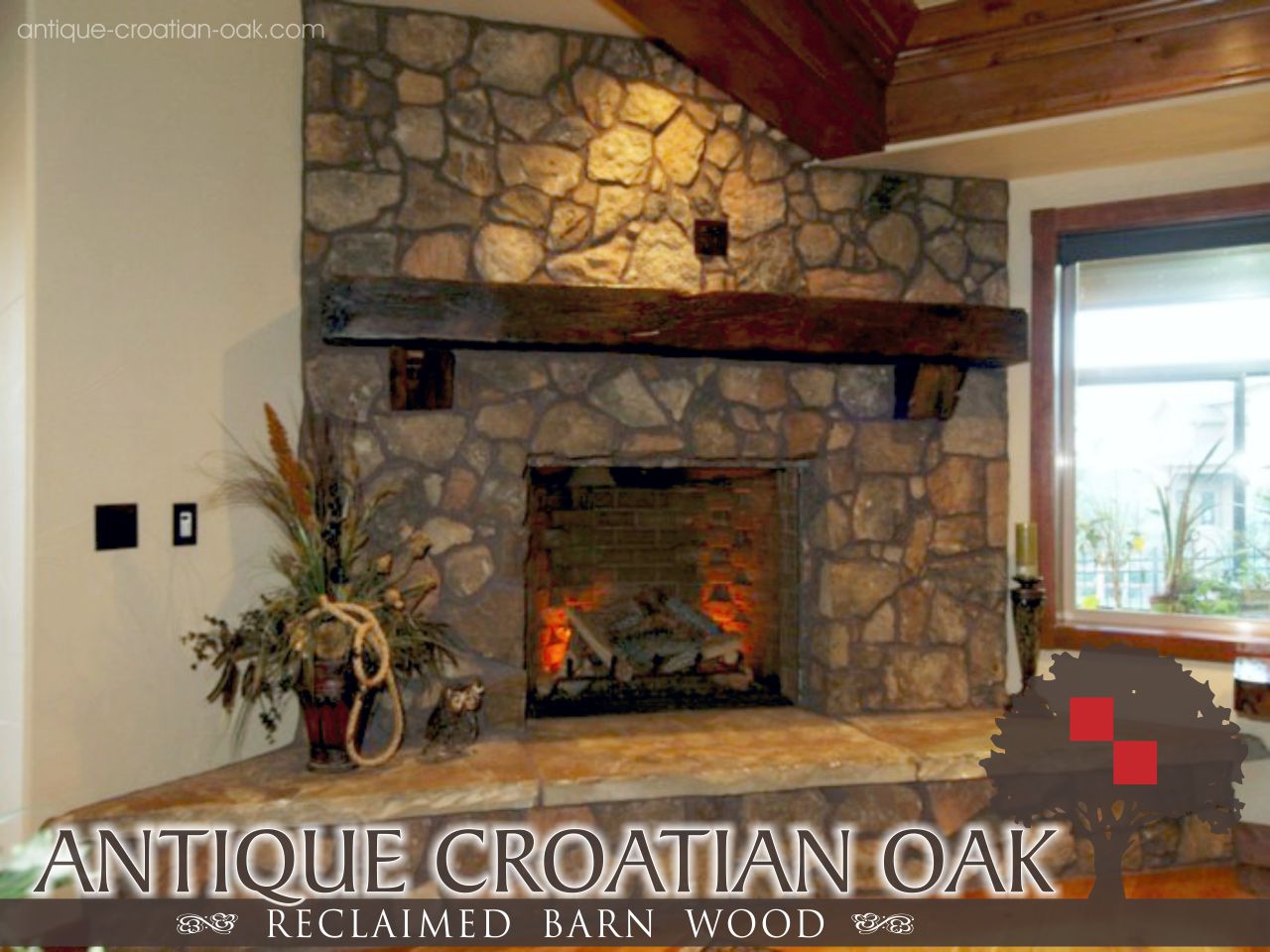 Reclaimed barn wood - Oak antique